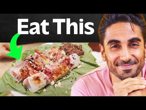 Rice Paper Rolls With Beets & Jicama (Popiah Recipe) | Dr. Rupy Aujla