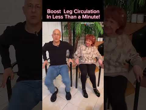 Boost Leg Circulation in Less Than a Minute!  Dr. Mandell