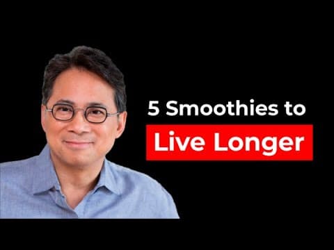 These 5 SMOOTHIES Regenerate Stem Cells & LIVE LONGER🔥Dr. William Li