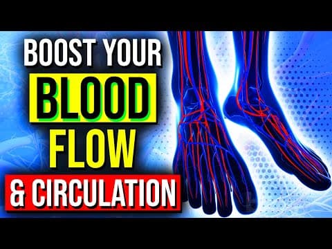 9 POWERFUL Vitamins To Boost BLOOD FLOW & Circulation