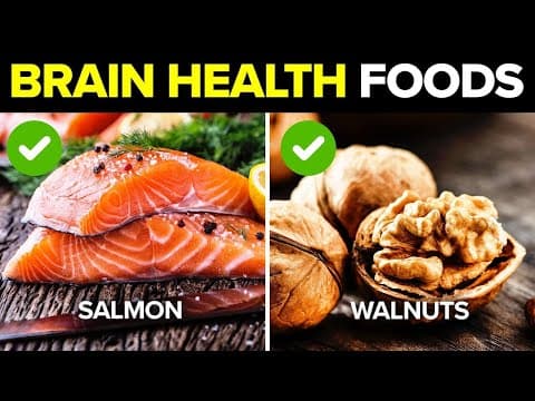 Foods That Keep Your Mind YOUNG & Improve Brain Health!