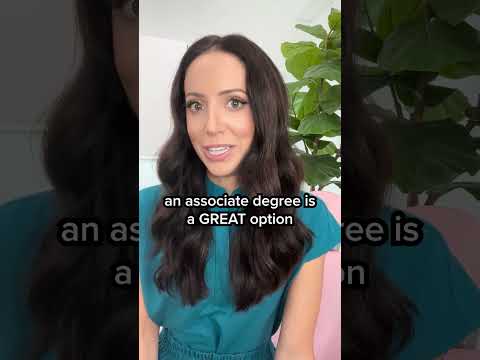 dental hygienist associate degree vs bachelor's degree #shorts