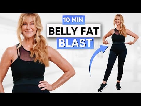 LOSE BELLY FAT in 10 Minutes - 10 Powerful AB Exercises (with Weights)