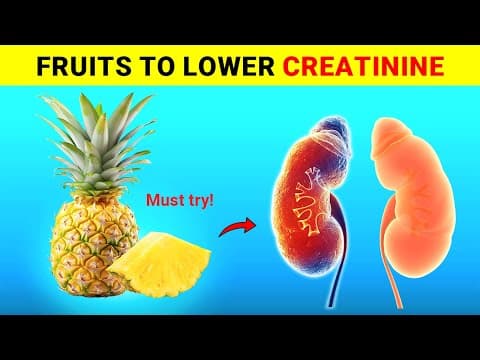 9 Fruits to Help Lower Creatinine Levels and Improve Kidney Health