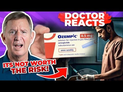 SHOCKING NEW RESEARCH! IS THIS THE END OF OZEMPIC? - Doctor Reacts