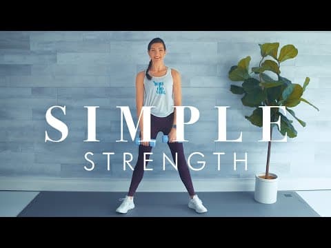Best Strength Workout for Seniors & Beginners // Shoulder & Knee Friendly Exercises!