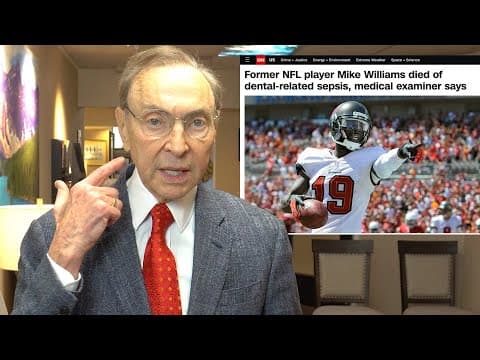 Former NFL player Mike Williams died of dental-related sepsis, medical examiner says