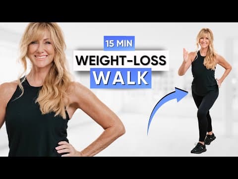 15-Minute Walking Exercise To Lose Belly Fat!