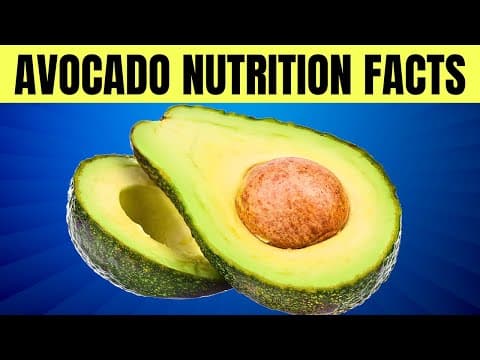 Avocado Nutrition Facts (HEALTH Benefits Of Avocado)