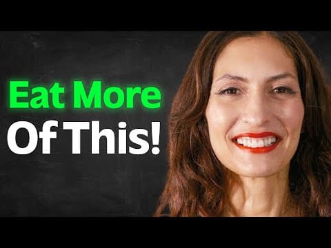 "Eat More Of These Foods!" - Healthy & Quick Meals To Eat For Longevity | Dominique Woolf
