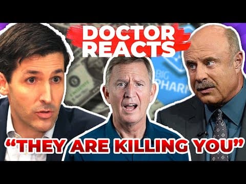 Dr. Phil Asks If The Food We Eat Killing Us? - Doctor Reacts