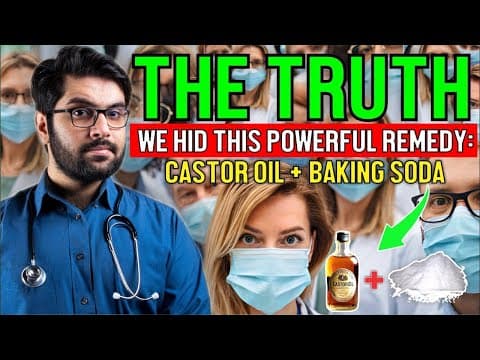 Old Doctor EXPOSES Miracle Mix: We Mixed CASTOR OIL and BAKING SODA to Cure 15 Diseases in 17 Hours!