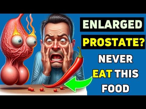 9 Foods To Avoid For an Enlarged PROSTATE