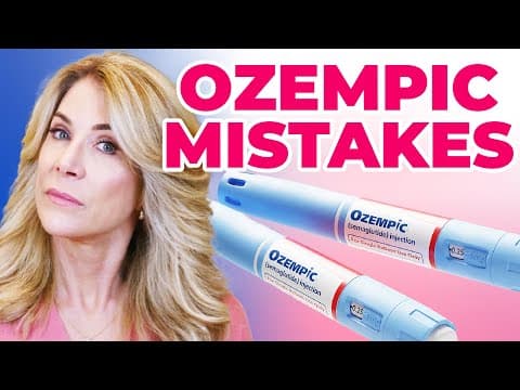 5 Big Mistakes People Make When Using Ozempic for Fat Loss🙅‍♀️