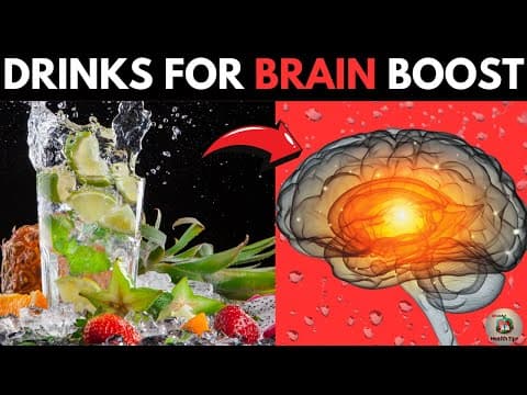 11 Drinks help To Boost your brain 🧠