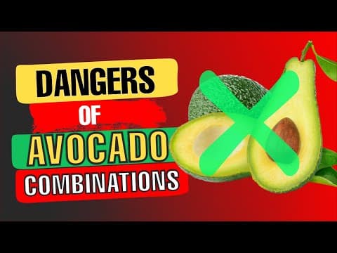 🚫 Never Eat AVOCADO With 'This': Dangerous Combinations to Avoid