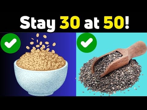Top 10 Foods to Eat After 50 For Being Healthy - Anti-Aging Benefits
