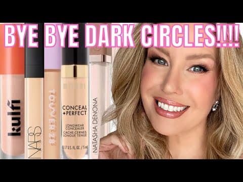 The BEST Under Eye Concealers for Mature Skin With Dark Circles And Fine Lines | 2025 UPDATE!