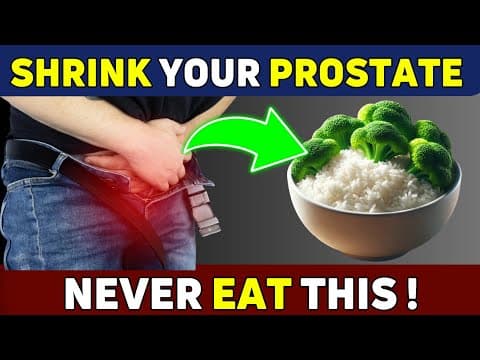 You Cannot SHRINK your Enlarged Prostate if You Still EAT these 10 Foods!