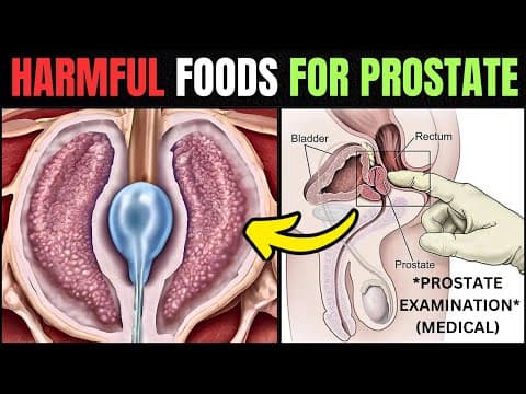 10 Of The Most Harmful Foods For The Prostate (DON'T IGNORE)