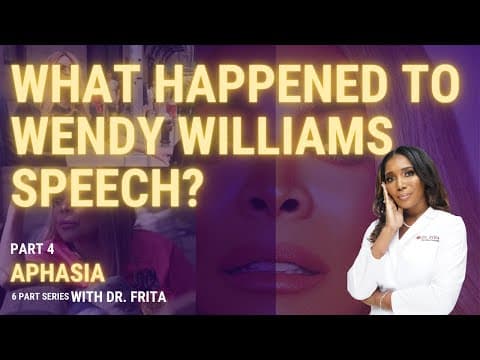 What Happened To Wendy Williams Speech? Breaking Down Aphasia [Part 4]