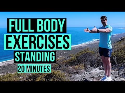 20-Minute Standing Workout for Seniors & Beginners: Walking & Relaxation
